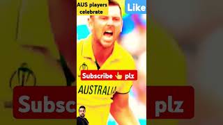 Style of Australian🏏 players celebration😍 cricket cricketlover cricketshorts viralshorts bbl [upl. by Esojnauj]