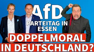 AfD Parteitag in Essen Doppelmoral in Deutschland [upl. by Deryl]