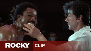 Apollo Creeds Bloody First Round  ROCKY IV [upl. by Sil918]