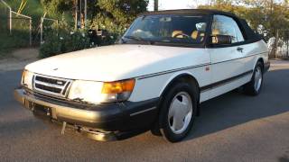 1993 SAAB 900S Turbo ConvertibleMTS [upl. by Riplex]