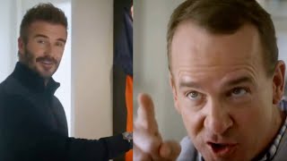 Frito Lay Commercial 2022 David Beckham and Peyton Manning FIFA World Cup Argument Ad Review [upl. by Irbmac]