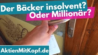 Der Bäcker ist insolvent oder Millionär PhilosophieAmFreitag [upl. by Assillam289]