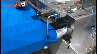 SiRUBA Automatic Tshirt Bottom Hemming Machine ASCTBH100Available in Asia only [upl. by Nolla]