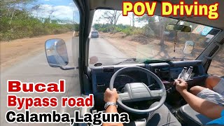 POV DrivingBucal bypass roadCalambaLagunaFuso Canter DanDriveyt [upl. by Barcot]