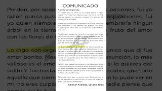 Amilcar Fuentes  Comunicado [upl. by Meuse]