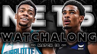 Brooklyn NETS vs Charlotte HORNETS Live PLAYBYPLAY NBA Season 2324 [upl. by Naihr209]