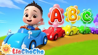 ABC Song  Learn ABC Alphabet for Children  Alphabet Mat  Kids Songs amp Nursery Rhymes  LiaChaCha [upl. by Behlau]