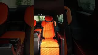 Cadillac Escalade interior upgrade VIP seat set and partition TV escalade vipseats partitionwall [upl. by Aihsar]