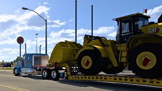 American Truck Simulator Pizzsters Murray Lowboy Trailer [upl. by Heddy]