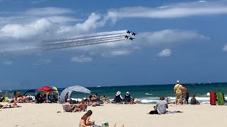 Fort Lauderdale Air Shows [upl. by Alegnaoj564]