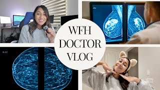 A Day in the Life of a WFH Radiologist  Doctor Day in the Life [upl. by Ybhsa]