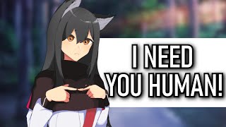 Sick Wolfgirl Needs You Help ASMR Audio Roleplay  HealingPampering Listener [upl. by Cired491]