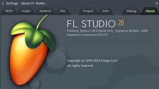 FL Studio 20 Unlocking full version with regkey [upl. by Aivatra]