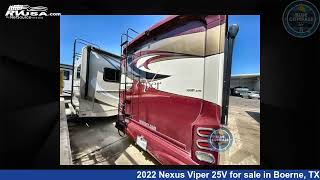 Stunning 2022 Nexus Viper 25V Class B RV For Sale in Boerne TX  RVUSAcom [upl. by Nitneuq807]