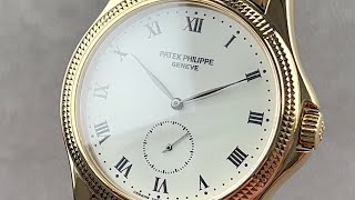 Patek Philippe Calatrava 5115J001 Enamel Dial Patek Philippe Watch Review [upl. by Imuy]