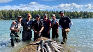 Best Alaska Fishing Trip Ever  Kenai Salmon Run 2020 [upl. by Nessej]