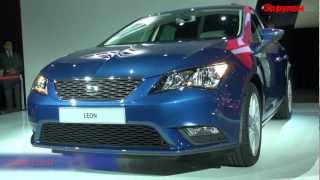 Seat Leon на Парижском автосалоне 2012 [upl. by Leelaj]