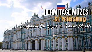 HERMITAGE MÜZESİ  St Petersburg  Tüm Salonlar Giriş Ücreti ve İçindeki Eserler 🇷🇺 93 [upl. by Ameg]