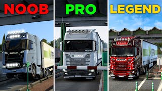 ETS2 Noob VS Pro VS Legend [upl. by Nirrak]