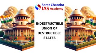 UPSC PRELIMS 2025 Indestructible Union of destructible states POLITY [upl. by Drawyah]