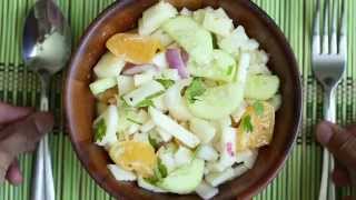 Raw Jicama and Citrus Salad  Melissas Produce [upl. by Athiste736]