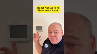 Boiler Not Working  How To Repair Your Thermostat Blank Screen  Batteries [upl. by Thurlough80]