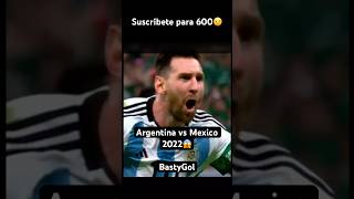 Argentina vs Mexico mundial 2022 [upl. by Florine]