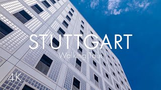 Stuttgart  City Center  Walking Tour  4K [upl. by Riorsson]