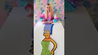 The Simpsons from Unicorn Finland 😻🍬🍭shorts candyart finnishunicorn thesimpsons margesimpson [upl. by Nnaeilsel]