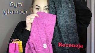 Paczka od Gym Glamour 🛍 Test i recenzja Idealne legginsy na siłownie Nowa kolekcja Deynn [upl. by Atinit34]