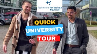 Quick Campus Tour TH Ingolstadt THI  Techische Hochschule Ingolstadt  Rushikesh Munde [upl. by Eiralih640]