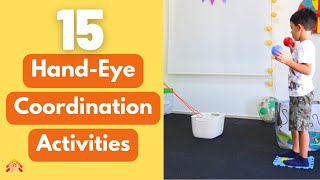 HandEye Coordination Activities for Kids 15 AtHome Activities [upl. by Emrich370]