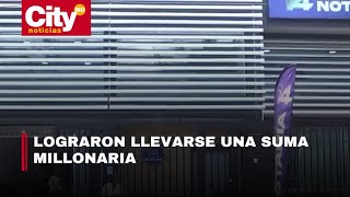 Hurto en Notaría 14 Ladrones se disfrazan de mensajería para robar  CityTv [upl. by Othilie]