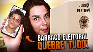 Fui VOTAR e teve BARRACO DUPLO 💥 [upl. by Daht]