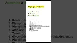 Glycolysis Enzyme Mnemonics Easiest Way to Remember 2024 biochemistrymnemonics usmle [upl. by Joette606]