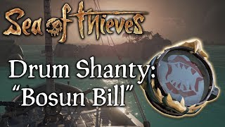 Sea of Thieves Music quotBosun Billquot Sea Shanty played on Drum [upl. by Tollmann]