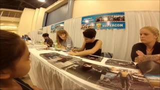 Negasonic Teenage Warhead  Brianna Hildebrand  Meet and GreetAutograph Signing [upl. by Aniretake]