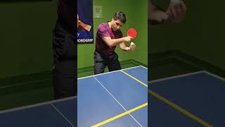 Backhand Chop for Defense Players  Stop fast balls easily [upl. by Young]