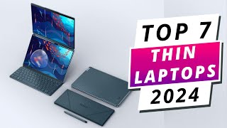 7 Best Thin amp Lightweight Laptops 2024 [upl. by Myrah]