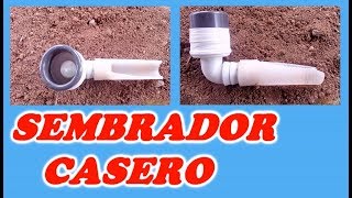 SEMBRADOR CASERO  Herramienta para Siembra  Todo Huerta y Jardín [upl. by Icnarf772]