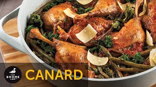 Recette de cuisses de canard braisées à la toscane [upl. by Dinny]