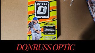 Awesome Auto pulled 2024 Donruss Optic baseball hobby box [upl. by Ailin]