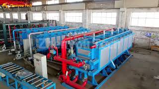 Rows and Rows New Blue EPS Block Molding Machine – Revolutionizing EPS Production [upl. by Lemart514]