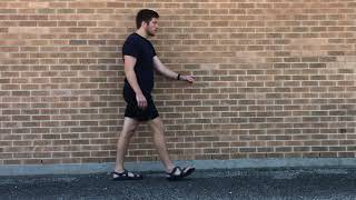 Weak Hamstrings Gait  Genu Recurvatum Thrust  Explanation [upl. by Reffineg]