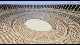 Colosseum in Minecraft  05012012 [upl. by Akceber]