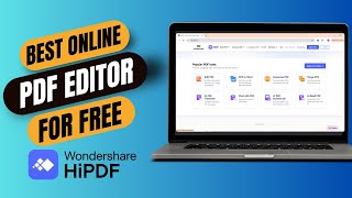 Best Online PDF Editor with AI Tools amp ReadytoUse Templates  HiPDF Review [upl. by Daraj]