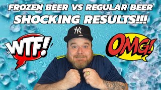 Can you drink a once frozen Beer SHOCKING RESULTS [upl. by Dorine]