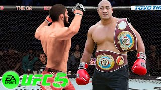 🥊 Khabib Nurmagomedov vs Alex Leapai EA sports UFC 5 🥊 [upl. by Oizirbaf905]