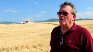 Guy Swanson and The Palouse Wheat Harvest [upl. by Ealasaid]