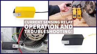 HVAC Current Sensing Relay Operation and Troubleshooting [upl. by Nimrak206]